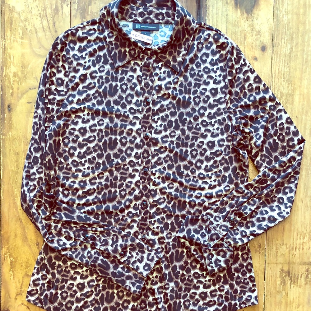 Inc long sleeve blouse